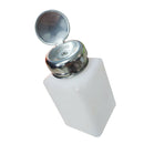 200ml Plastic Push Down Pump Bottle, Refillable Container for Alcohol and