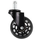 Office Chair Caster Wheels Roller Rollerblade Style Castor Wheel Replacemen