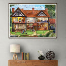 House 5D Diamond Painting Embroidery DIY Craft Needlework Home Decor Gift(A