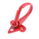 Aluminum Motorcycle Holder Carry Helmet Bag Bottle Hanger Hook Red
