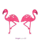 9pcs Flamingo Xmas Garland Bunting Banner Pennant Kids Room Party Decor