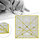 Transparent Quilting Sewing Patchwork Ruler Cutting Tool Craft DIY New Tail E3D3