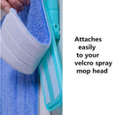 Fiber Mop Replacement Heads,Wet/Dry Mops Floor Cleaning Pads Compatible Wit