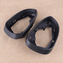 ABS Pair Door Wing Rear View Mirror Cover Frame Fit for Ford Fiesta MK7 2009-17