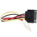 SATA Power Female to Molex Male Adapter Converter Cable, 6-Inch HgTEUS