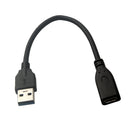 7.87inch USB 3.0 Male To USB 3.1 C Female Data Sync Cable Adapter Cord