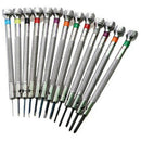 0.6Mm-2.0Mm 13Pcs New Watchmakers Screwdrivers Set Watch Glasses Flat Blade B8X9