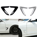 2Pcs For Bmw F30 F35 316I 320I 328I 330I 335I Car Accessories Fender Vents  I6K1