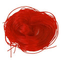 50 PCS Fashion Hand-braided Rope Strings for Knitting Crafts Red 0.8 mm Gla Y8J6