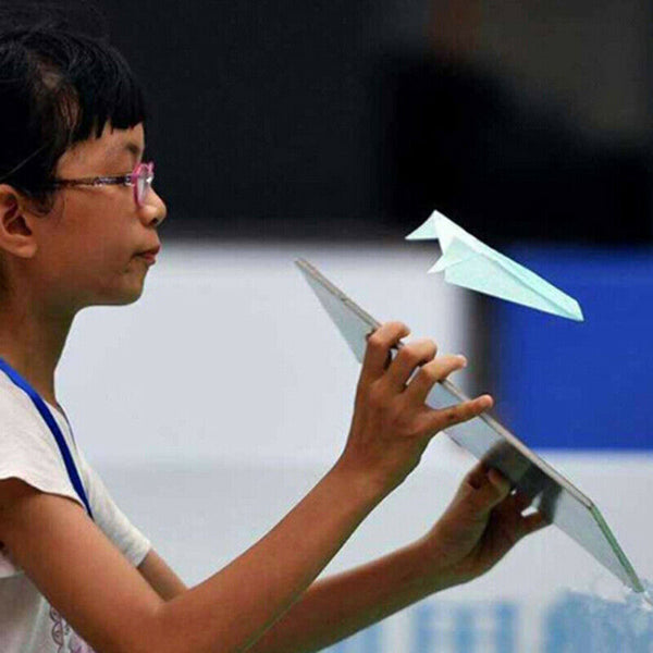 Never Falling Surfing Paper Aircraft Hand Throw Flying Glider Planes To3C