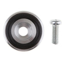 Amplifier Speaker Feet Spikes Mat Fenestrated Pad with 1pcs Screw, 20x10mm,