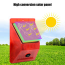 Solar Infrared Detector Lamp Waterproof Garden Remote Motion Sensor Alarm Light