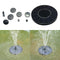 Mini Solar Bird Bath Fountain Pump Free Standing Floating Water Fountain Pump