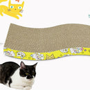 Corrugated Paper Cat Pads Cat Scratch Board Bed Mat Kitten Scratching Toys