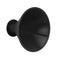 Cone Shaped Scrape Windshield Ice Scraper Funnel Remover (Black 14.5cm)