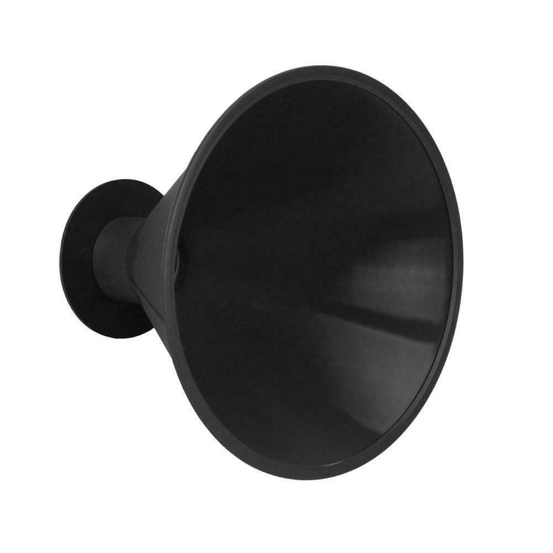 Cone Shaped Scrape Windshield Ice Scraper Funnel Remover (Black 14.5cm)
