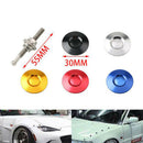 30mm Car Bonnet Pin Vehicle Hood Pins Lock Quick Release Universal Black