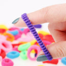100pcs Cute Elastic Rope Baby Girl Hair Ties Ponytail HoldersHairbands Hot