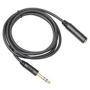 6.35 Headphone Extension Cable TRS 1/4" Male to Female Cord Stereo New 10ft