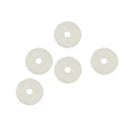 Pack of 90 Pianos Balance Front Rail Punchings DIY, White