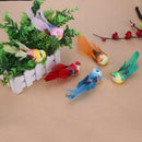 12pcs Artificial Foam Feather Bird Home Garden Plants Decor DIY Craft
