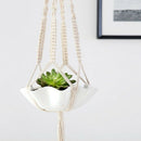 Small Macrame Plant Hangers Hanging Planter 30 Inch(Fit Small Pot Up To 6 I