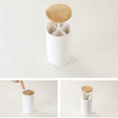 Toothpicks Storage Box Home Living Room Press Automatic Cotton Swabs Holder
