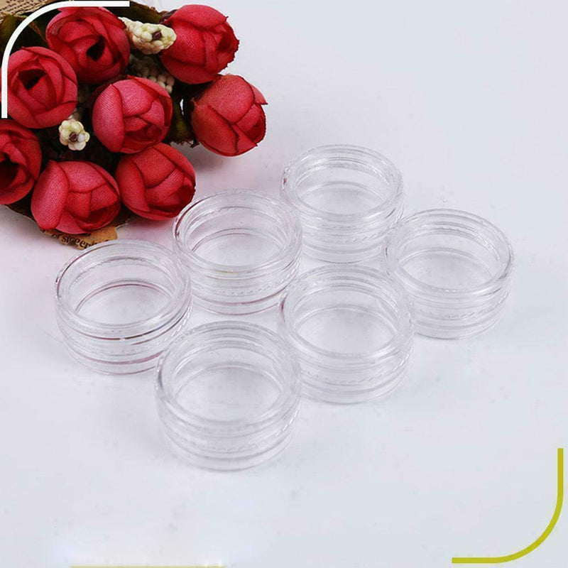 Convenient Transparent Plastic Sample Bottle Nail Art Box Packaging E6L9