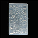 Oval/Heart/Water droplets Cabochon semicircle silicone Mould Epoxy Resin_JewelME