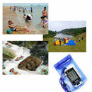 Waterproof Bag Dry Pouch Protector Cover For Cellphone Mobile Swimming Blue