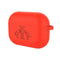 Silicone Charging Case Protective Cover with Carabiner for AirPods Pro Headset