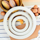 Round 8 inch Plastic Cake Mold Ring for Pizza Pastry Baking Saucing Mould