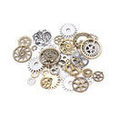 50g Watch Parts STEAMPUNK CYBERPUNNK COGS GEARS DIY JEWELRY CRAFT  JR
