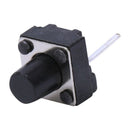 100 Pcs DIP 2 Pin Momentary Push Button Tactile Tact Switches 6x6x7mm U1P3