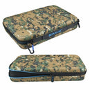Puluz Camouflage Pattern Waterproof Carrying Travel Case Stocker For Hero 4 S5W4