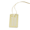 500pcs Adjustable Length Hang Label Rectangular Price Tag Jewelry Watch Shop