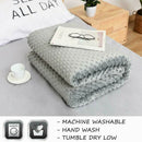 36x48Inch Premium Weighted Blanket Heavy Blankets Sensory Sleep Reduce Anxi