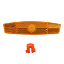 Bicycle Warning Reflector MTB Road Bike Wheel Rim Spoke Reflector (Yellow)