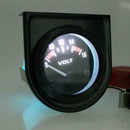 52mm Black Car Motor Auto Voltmeter Digital LED 8-16 Volt Voltage Gauge