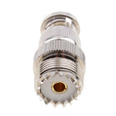 Female Jack to BNC Male Plug Radio Antenna RF Coaxial Adapter SL16/UHF-BNC