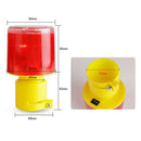 4x Solar Security Alarm Strobe Signal Safety Warning Flashing LED Red Lights