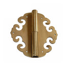 Hinge Chinese Furniture Hardware Copper Fitting For Trunk Cabinet Box Ches APZ