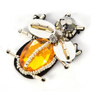Rhinestone Bee Bead Patch forClothing Sewing on Beading Applique ClothesShoes TO