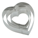 Heart Cut Outs/Heart Cookie Cutters,Set of 3