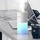 Mini Cool Mist Humidifier Portable Personal 300ML and 7 Colors LED Night Li