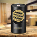 Portable Spiral Heating Electric Heater Desktop Warmer Machine (Black EU) A