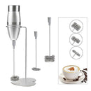 Milk Coffee Frother with Spring Head Electric Whisk Handheld Battery Powered