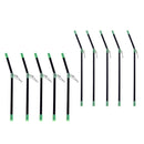 Anti  Booms with Snap, Set of 10 Bent - Sea Coarse Fishing 15cm 20cm