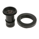 T2 Ring for Canon DSLR SLR + 9.6X Widefield Microscope Eyepiece 23.2mm + 30mm