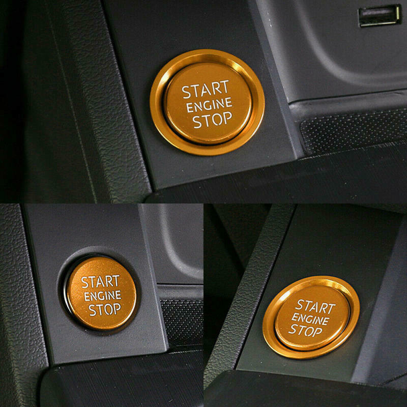 tart Stop Engine Push Button Switch Cover Fit for Audi A4 A6 Q5 Q7 A5 A7  IES